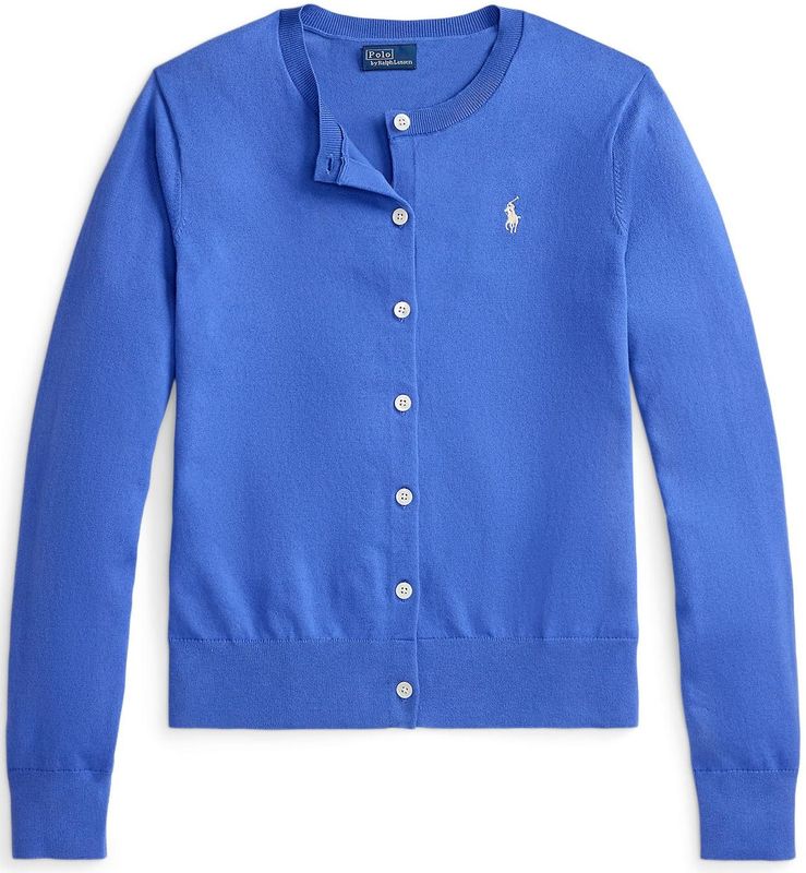 Regular fit gebreid jack met logostitching