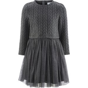 happy girls Jurk  antraciet