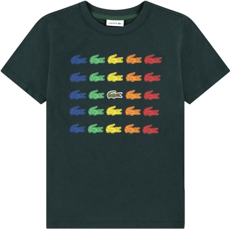 Lacoste Kids Tiny Icon T-shirt Met Korte Mouwen