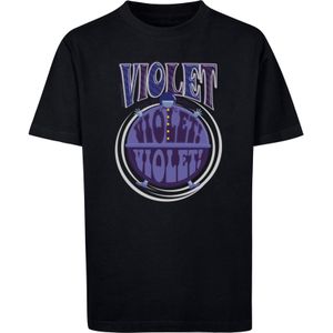 Shirt 'Willy Wonka - Violet Turning Violet'