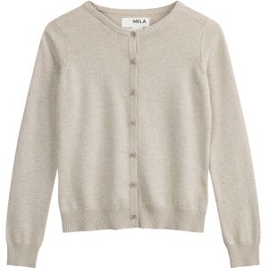 MELA Gebreid vest 'Nameen'  taupe