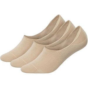 DillySocks Enkelsokken  sand / wit