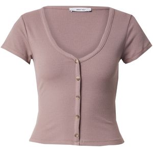 ABOUT YOU Shirt 'Line'  lichtbruin