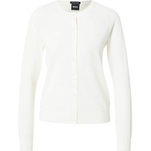 BOSS Gebreid vest 'Fonami'  wolwit