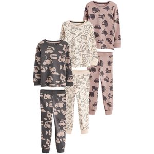 Next Nachtkledij  lichtbeige / chocoladebruin / mokka