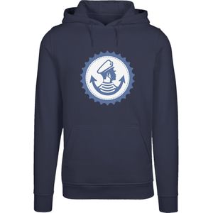 F4NT4STIC Sweatshirt 'Knut und Jan Hamburg'  donkerblauw / wit