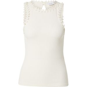 VILA Top 'VIBabia Leaf'  taupe