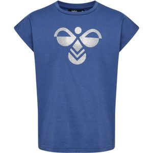 Hummel - hmlDIEZ - T-shirt - Biologische Katoen - Glinsterend Logo