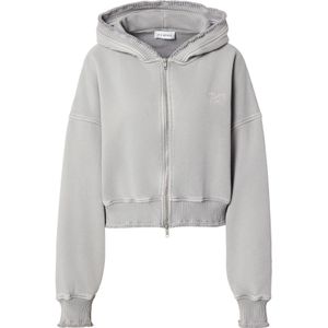 OH APRIL Sweatvest 'Rosina'  lichtgrijs