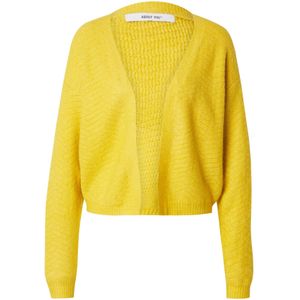 ABOUT YOU Gebreid vest 'Rowan'  mosterd