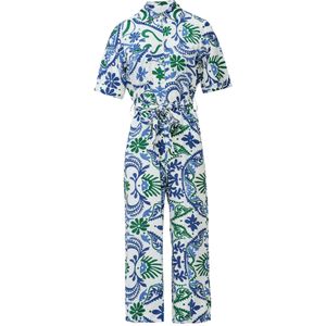 Salsa Jeans - Jumpsuit - Gemengde Kleuren - V-hals - Bloemenprint - Lange Lengte