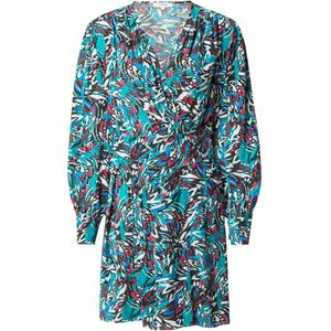 Suncoo Jurk 'CALIE'  jade groen / rood / zwart / wit