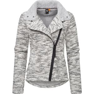 Ragwear Fleece jas 'Saskie'  grijs gemêleerd