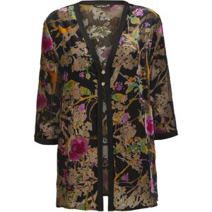 Goldner Blazers  beige / lila / zwart