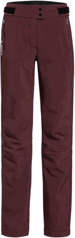 Vaude - Elope - Softshellbroek - Paars - Dames - Winddicht en Waterafstotend