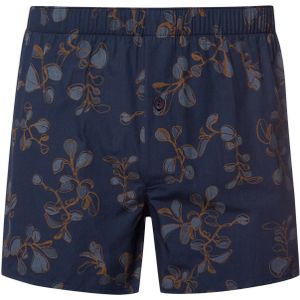 Hanro Boxershorts ' Fancy Woven '  donkerblauw