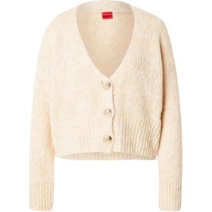 HUGO Gebreid vest 'Sebania'  beige