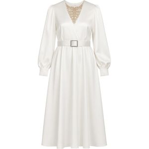 MODAMIHRAM Avondjurk  goud / wit