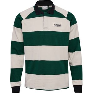 Hummel - Functioneel Shirt - Donkergroen / Offwhite - Sportshirts