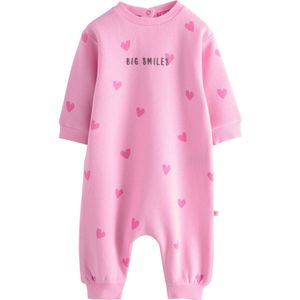 Next Rompertje/body  grafiet / rosa / lichtroze