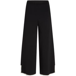 Karl Lagerfeld Broek  zwart / wit