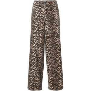 VILA Jeans 'VIChia'  beige / bruin / zwart