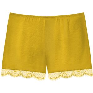 Mey Pyjamabroek 'Shine Lace'  geel