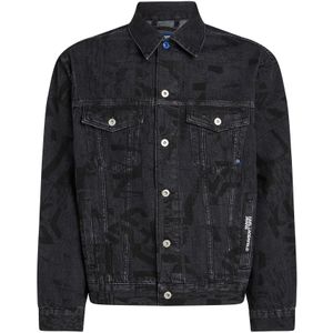 KARL LAGERFELD JEANS Tussenjas  zwart / black denim
