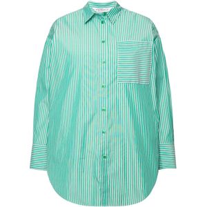 Studio Untold Blouse  groen / wit