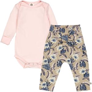 Müsli by GREEN COTTON Set  blauw / olijfgroen / rosa