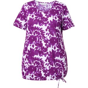 MIAMODA Shirt  lila / wit