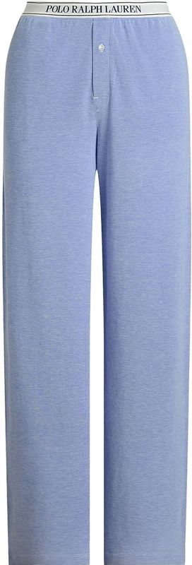 Polo Ralph Lauren - Pyjamabroek - Lichtblauw - Katoen - Logoprint