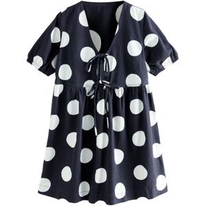 Next Jurk  zwart / wit