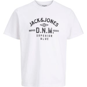 JACK & JONES Shirt  zwart / wit