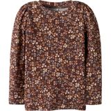 Top - Slim Fit - Lange Mouwen - Ribgebreid - All-over Print