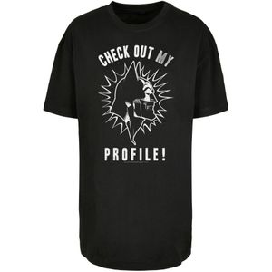 Oversized shirt 'Batman Check out my Profile'