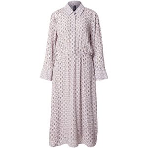 Marc Cain Blousejurk  taupe / lavendel / zwart