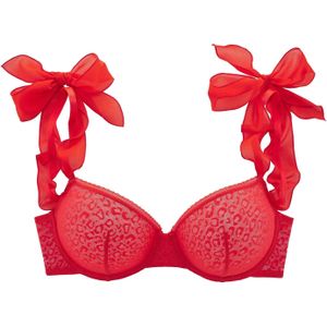 Rood - BH - Beugel - Mesh - Verstelbare Bandjes
