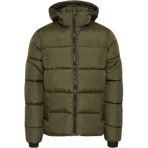 BLEND Winterjas ' BHMZIPKE '  donkergroen