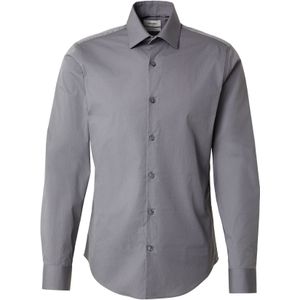 Calvin Klein Overhemd 'ESSENTIALS'  donkergrijs