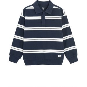 Cool Club Sweatshirt  navy / wit