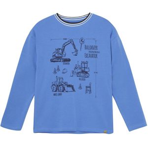MINYMO Trui ' MIT-shirt LS '  blauw / zwart