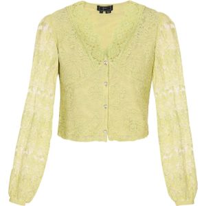 faina Blouse 'Fashion Look'  pastelgroen