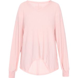 usha BLUE LABEL - Trui - Lichtroze - Knitwear - V-hals - Losse Pasvorm