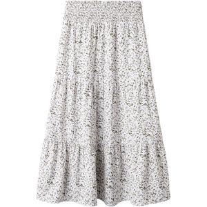 Name It Rok - NkfJolly - Maxi Rok - Star White m. Bloem - Name It - 12 jaar (152) - Rok