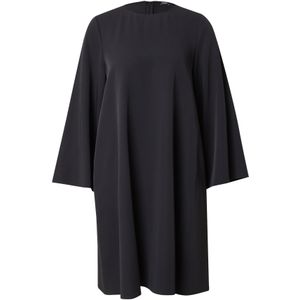 JOOP! - Denise - Jurk - Licht Uitlopend - Plooien - Ronde Hals