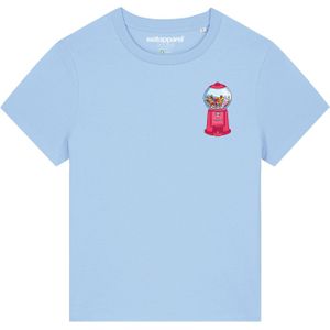 Watapparel Shirt ' Kaugummiautomat '  lichtblauw / gemengde kleuren