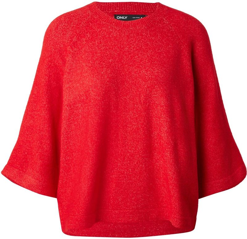 Onlsimoni - Gebreide Pullover - O-hals - Korte Mouwen - Regular Fit