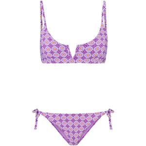 Shiwi Bikini 'Leah Scoop'  lila / sering / oranje / wit