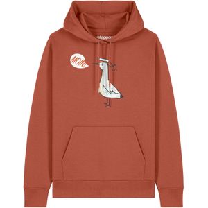 Watapparel Sweatshirt 'Moin Seagull'  lichtbruin / gemengde kleuren